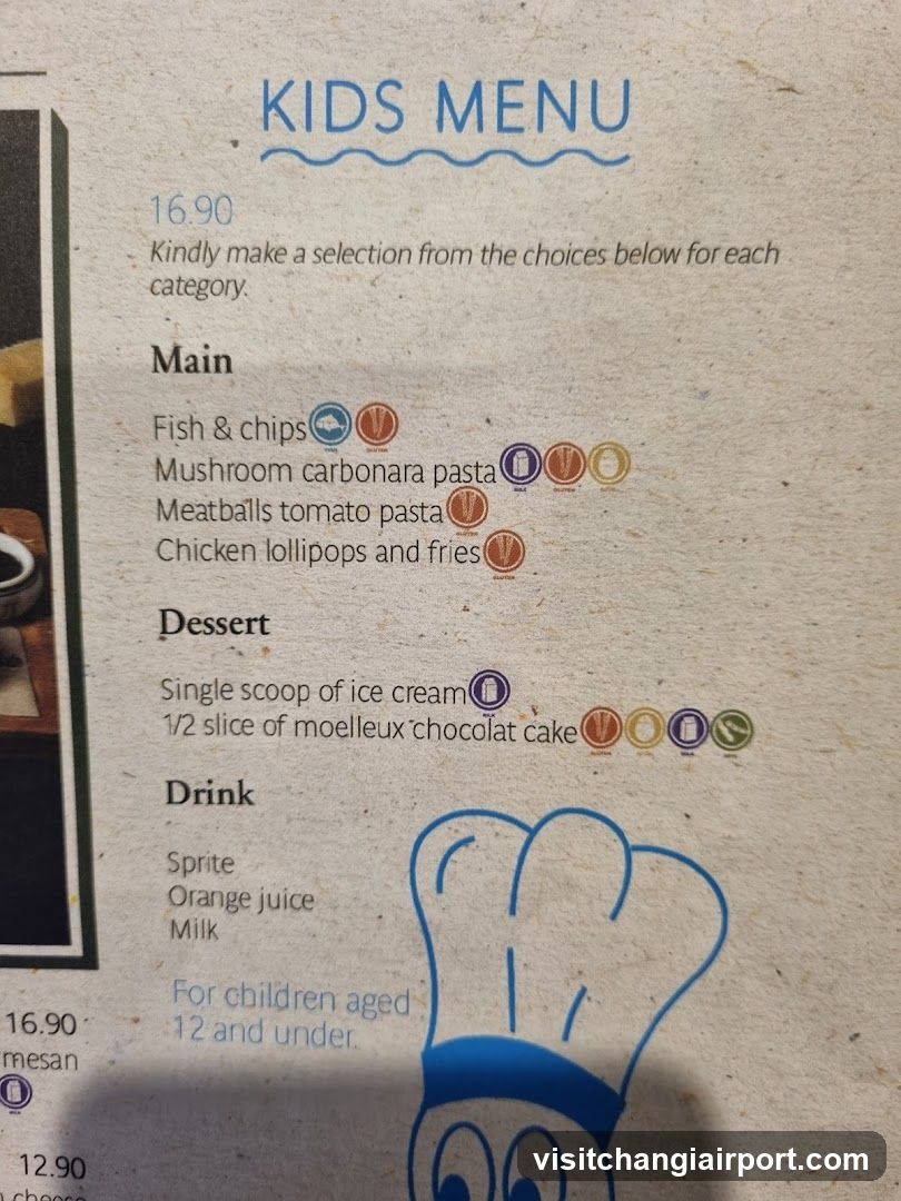 Kids Menu