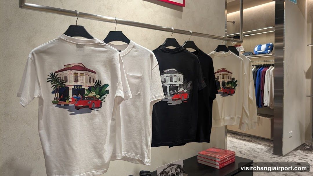 T-shirt Display in Store
