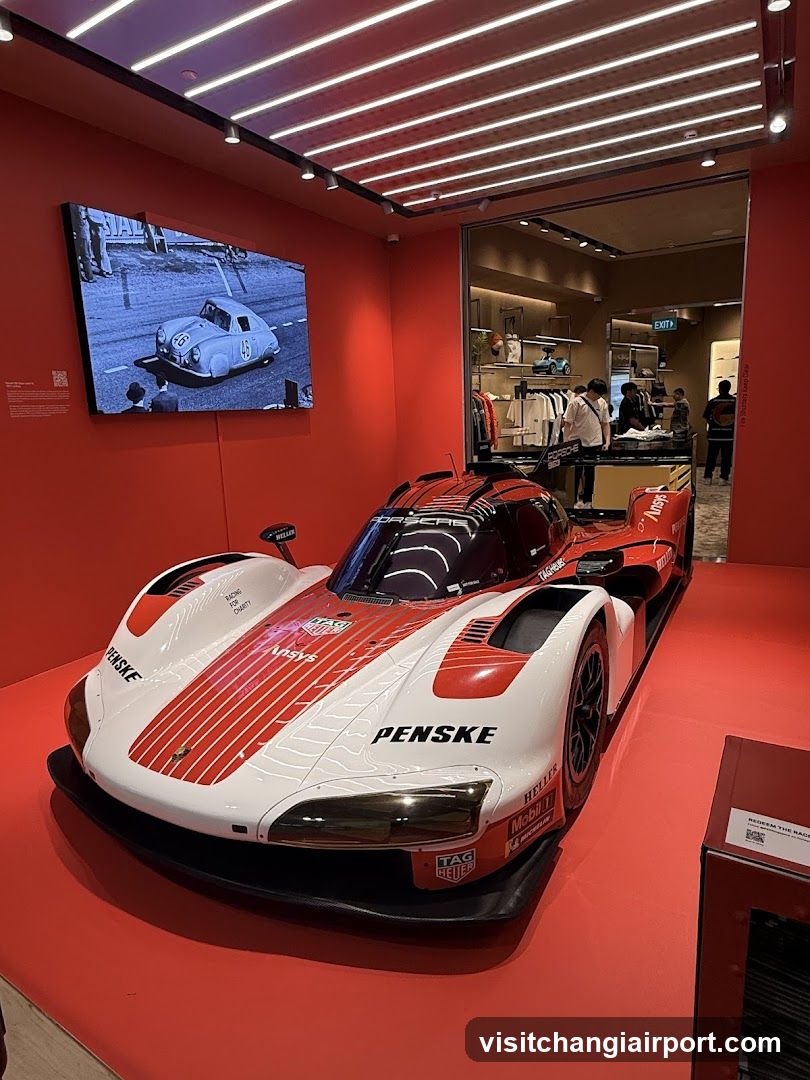Porsche LMP1 Car Display