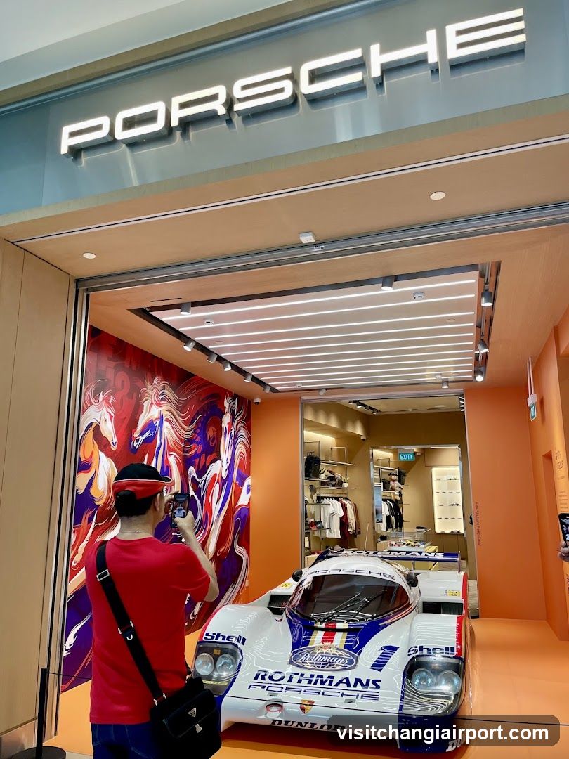 Porsche Store Entrance
