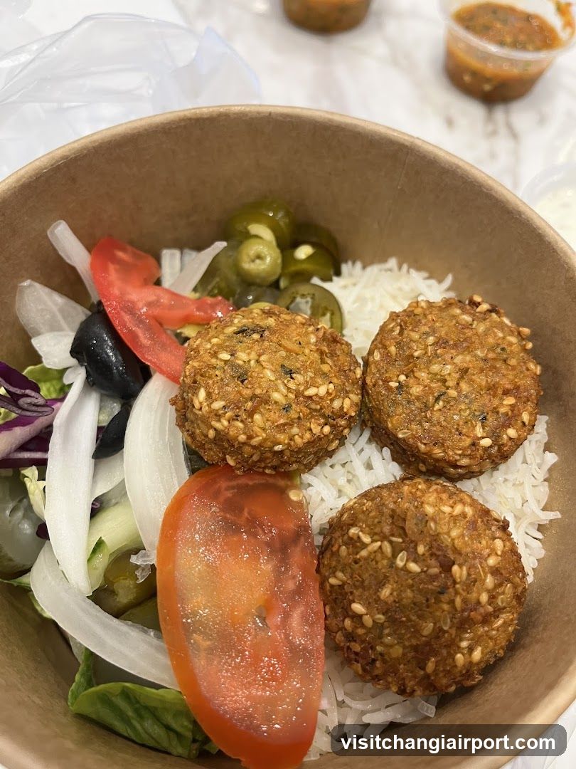 Falafel Bowl with Salad