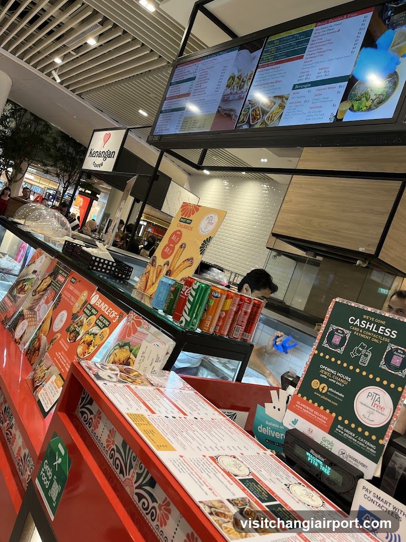Food Court Counter Display