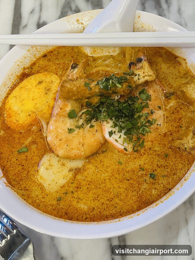 Shrimp Curry Noodle Bowl