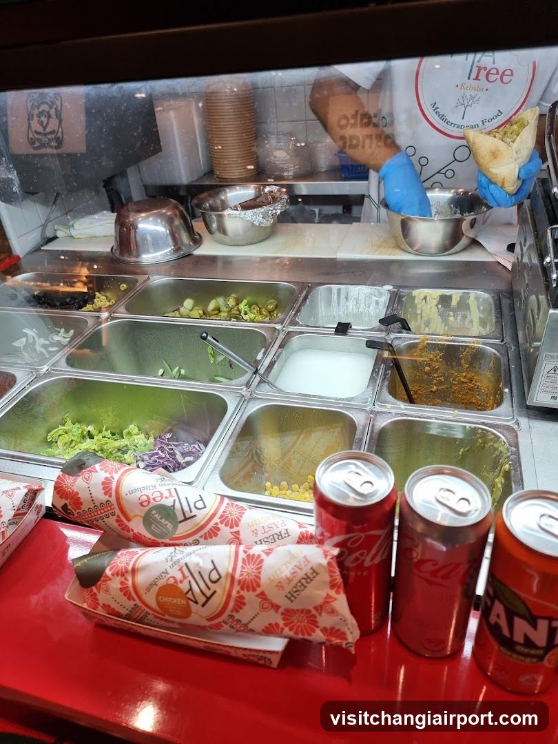 Food Counter Display