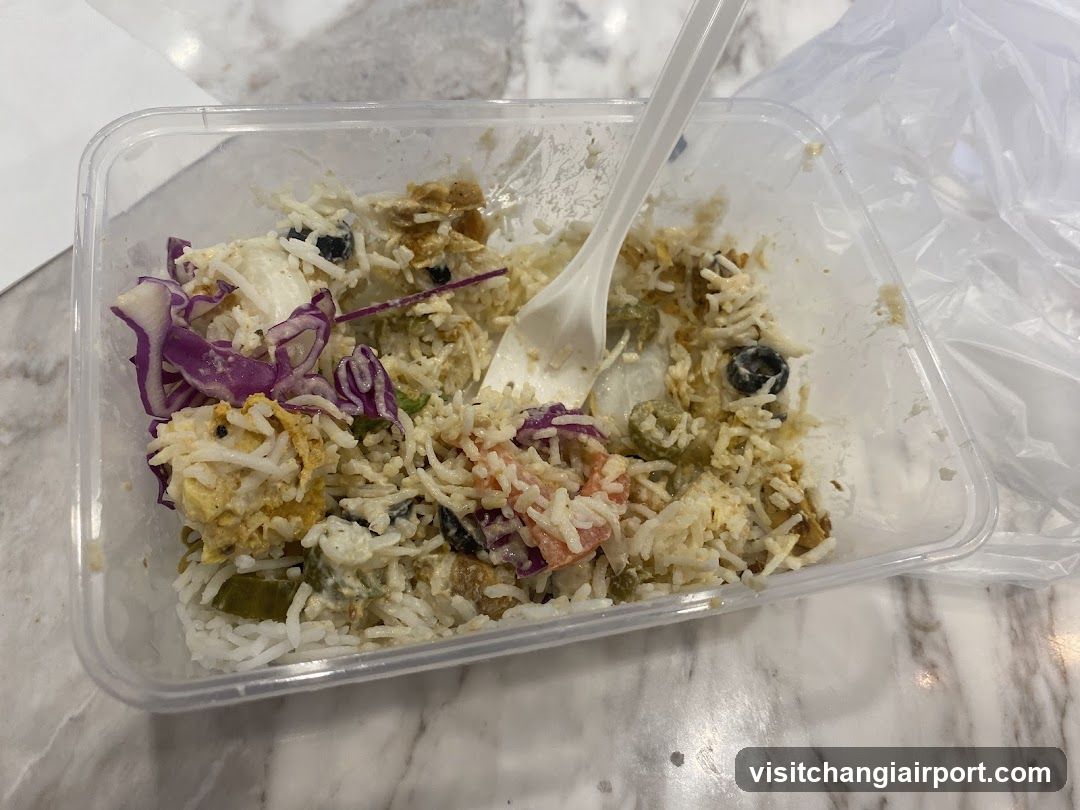 Takeout Meal in Container