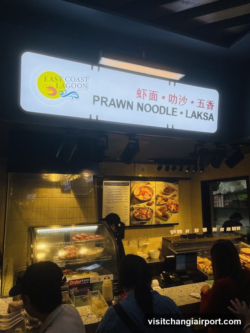 Food Stall Interior View