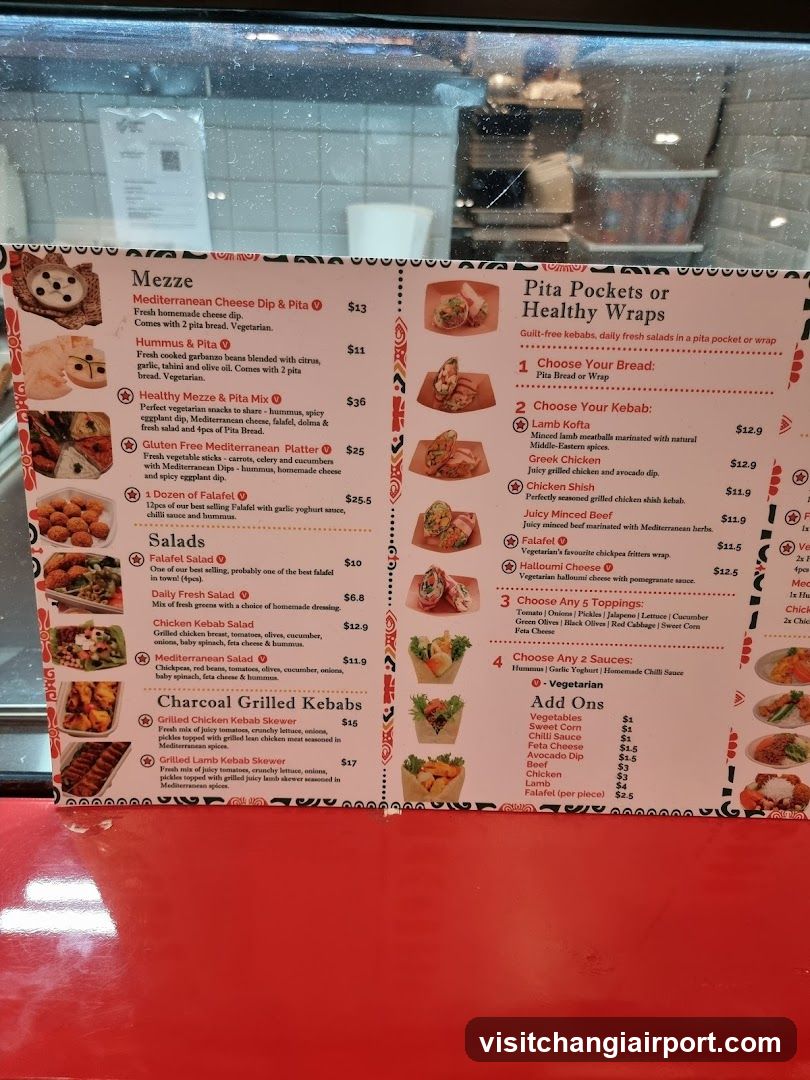 Mezze & Pita Menu
