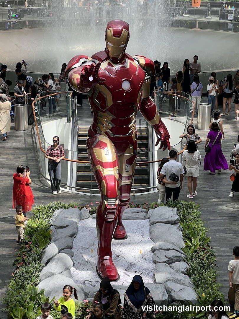 Iron Man Statue Display