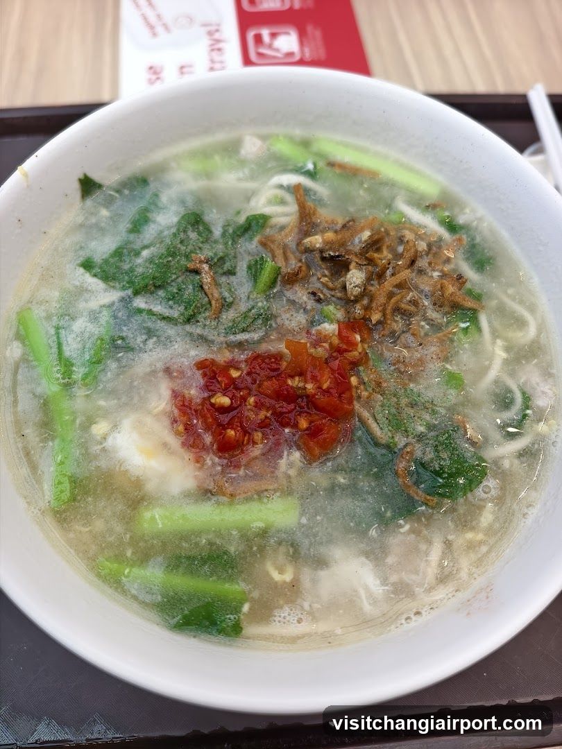 Bowl of Noodle Soup with Toppings