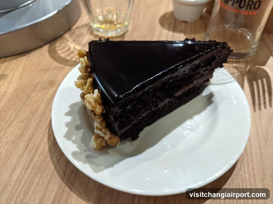 Chocolate Cake with Walnuts
