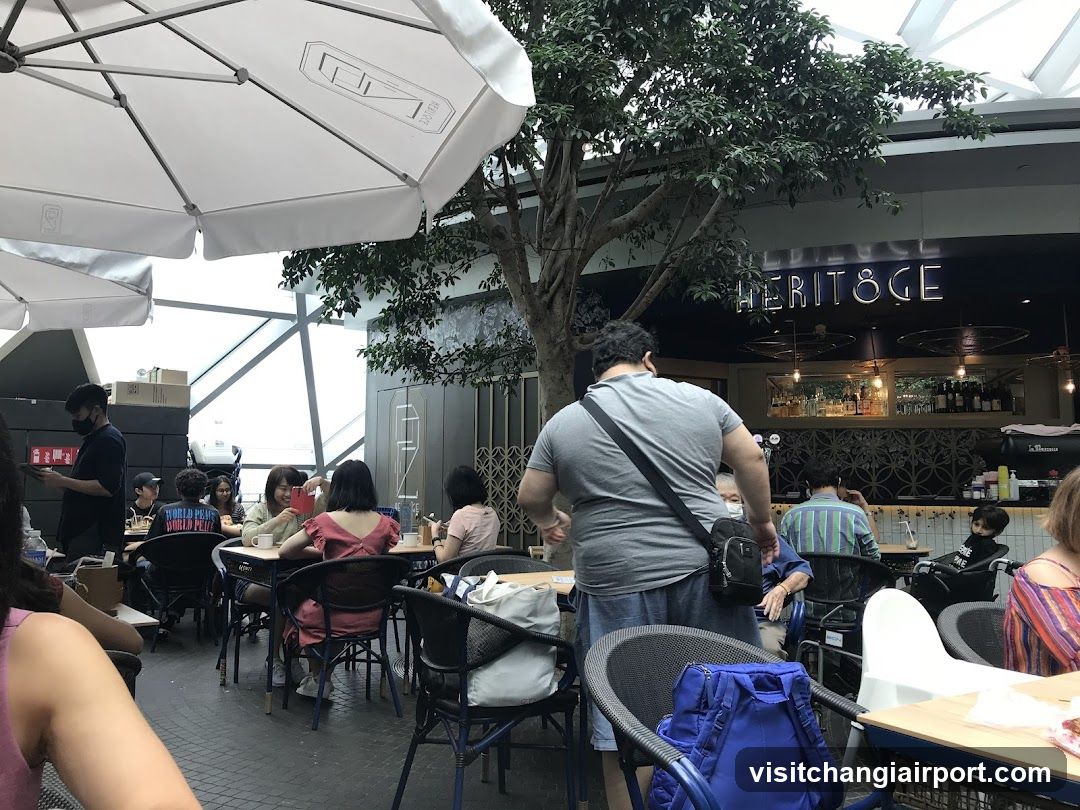 Outdoor Cafe Scene