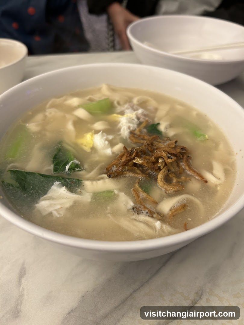 Bowl of Soup with Crispy Toppings