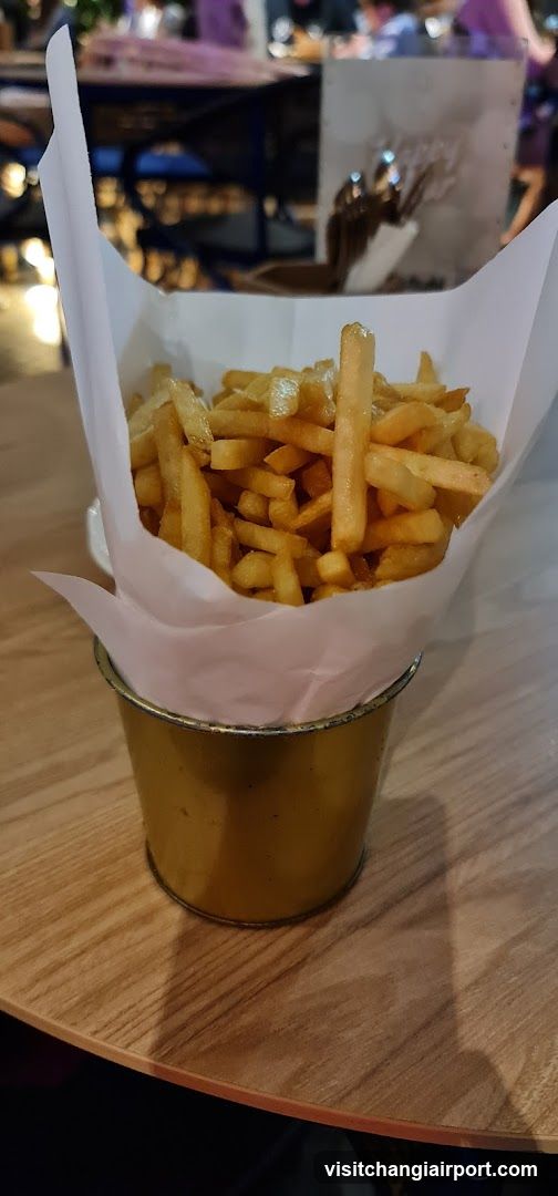 Fries in a bucket