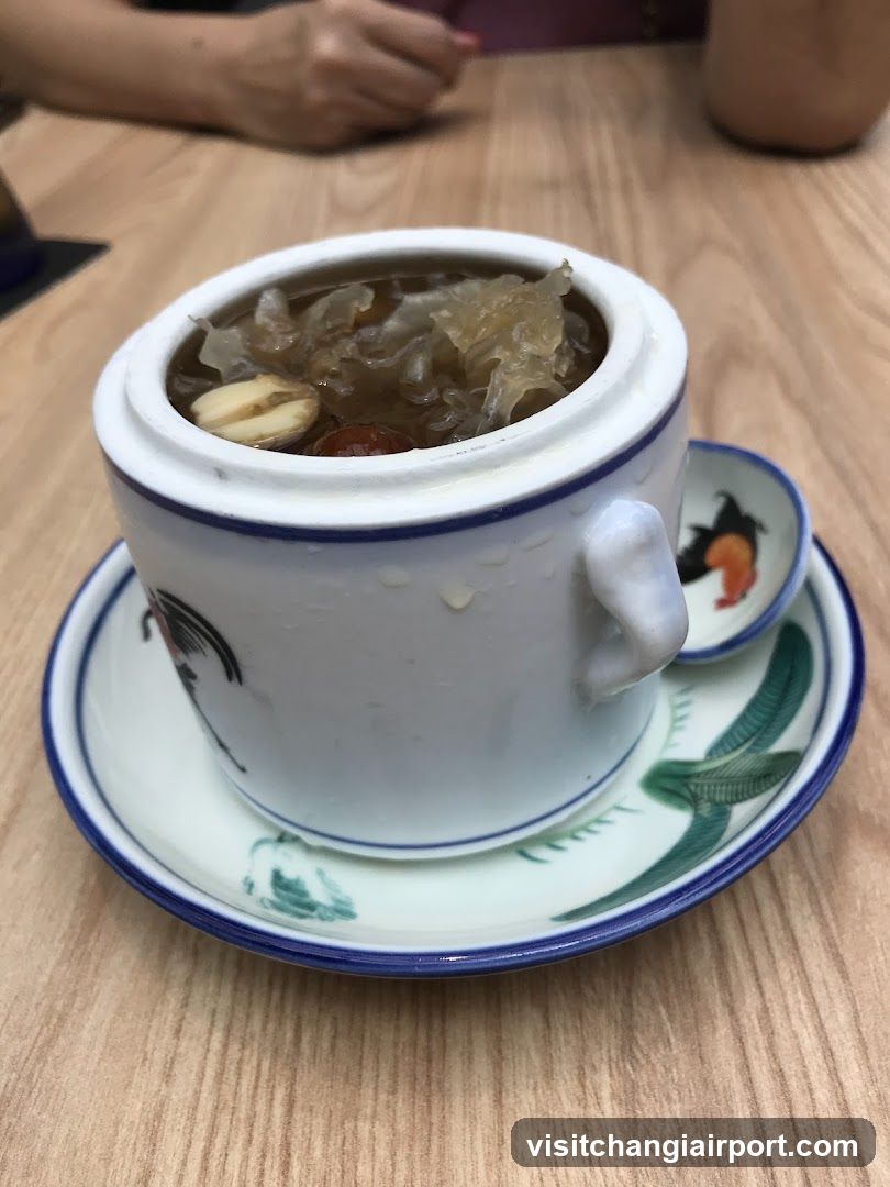 Cup of Soup with Ingredients