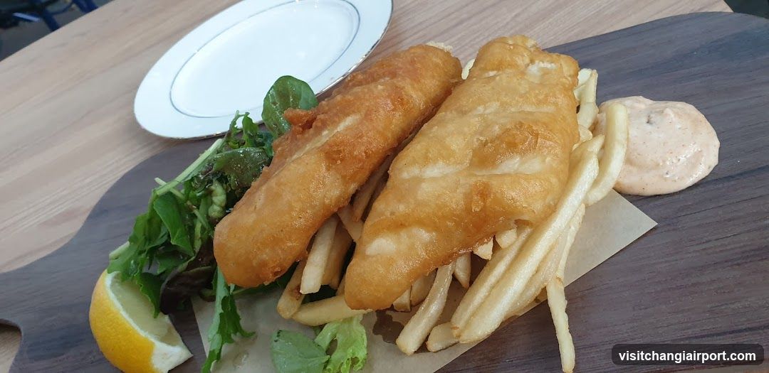 Fish and Chips with Fries