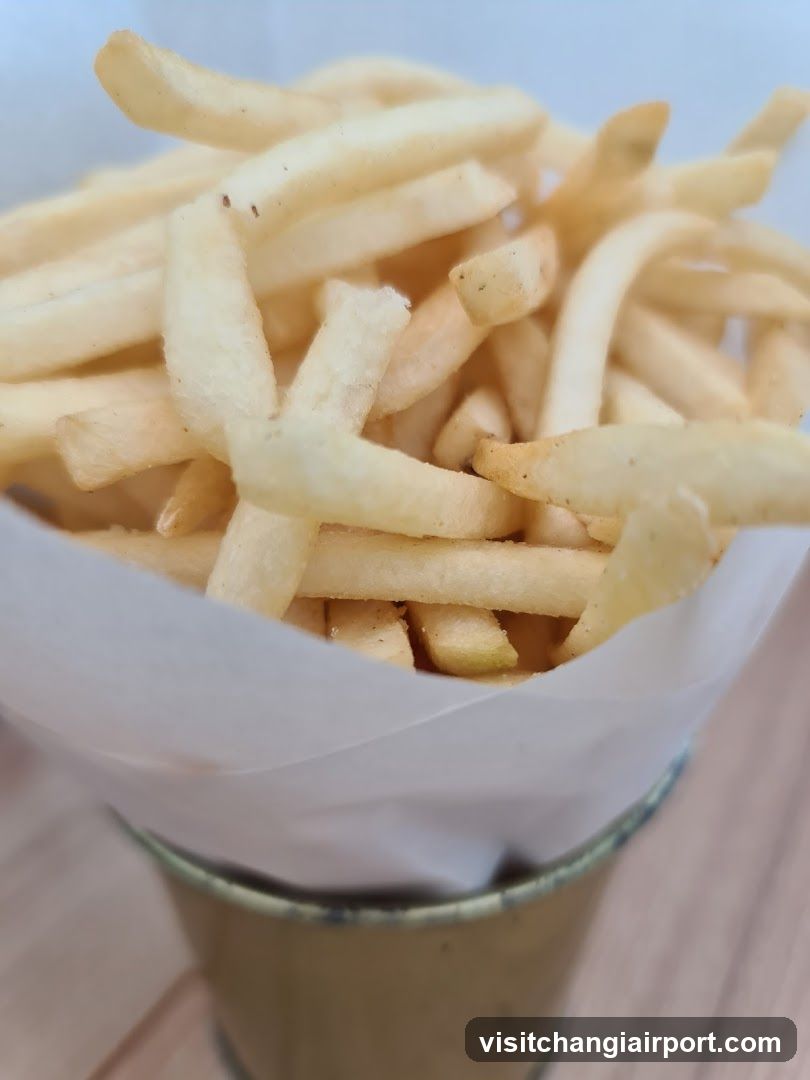 French Fries in a Paper Cone