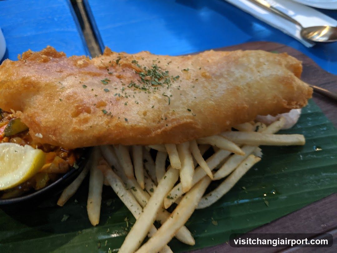 Fish and Chips with Curry