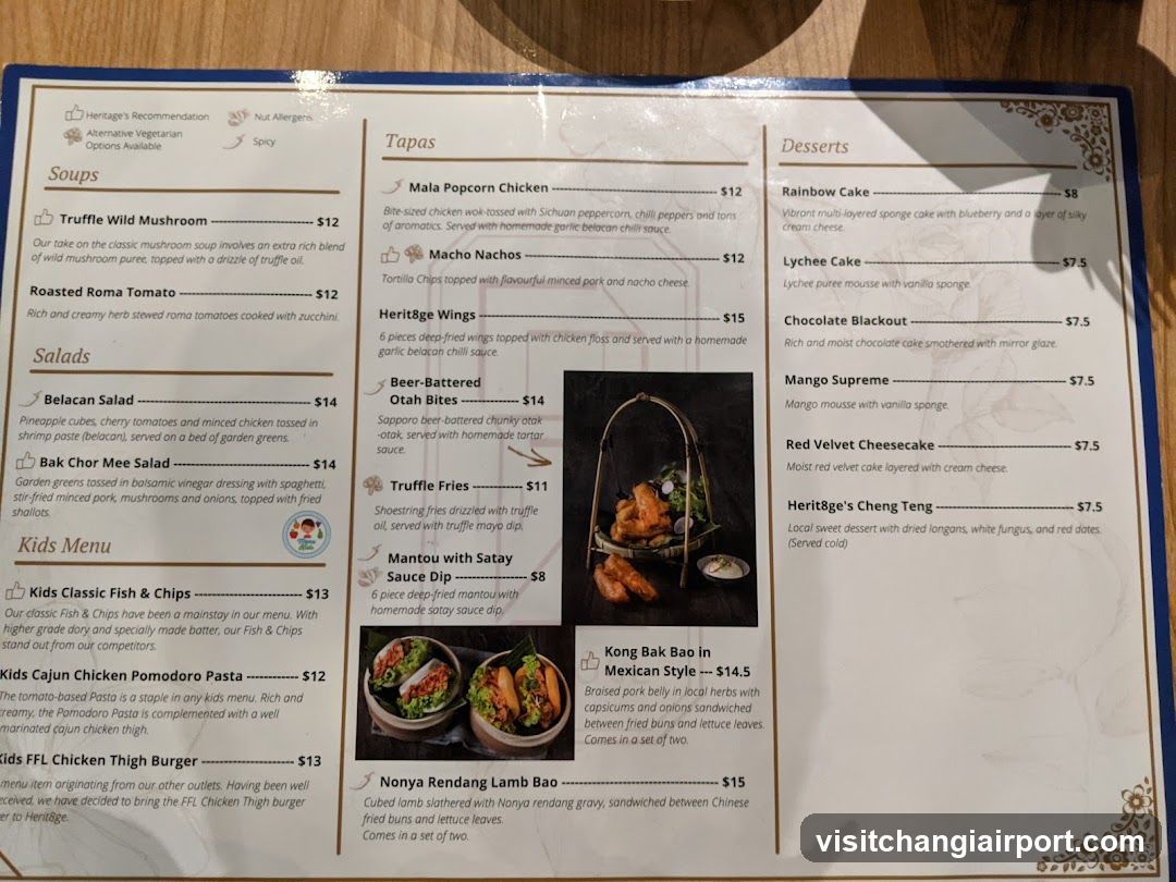 Restaurant Menu