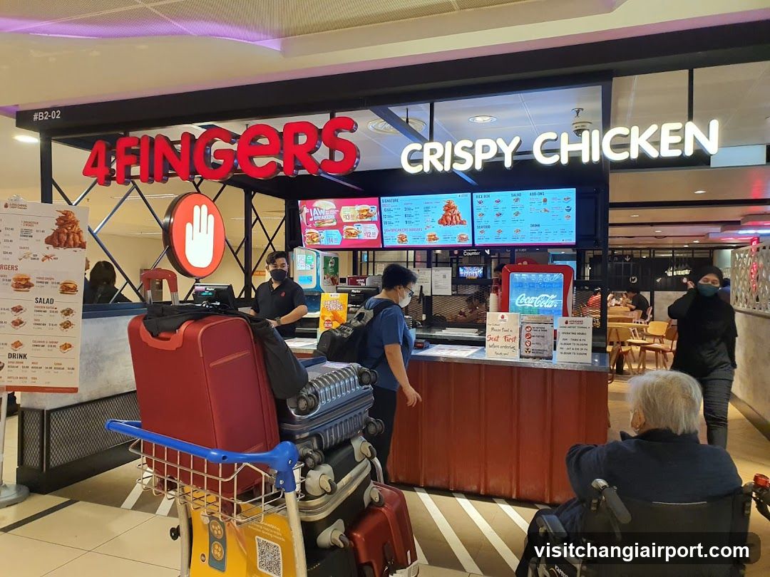 Crispy Chicken Shop Interior