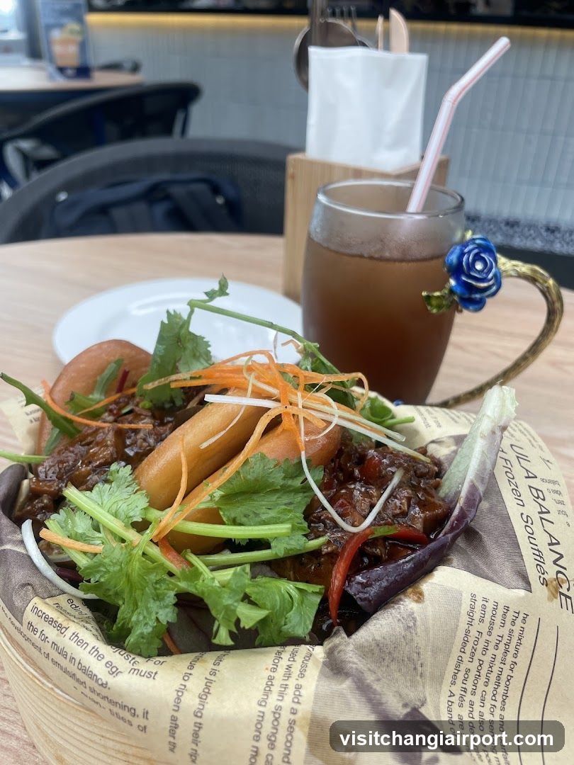 Food and Drink on a Table