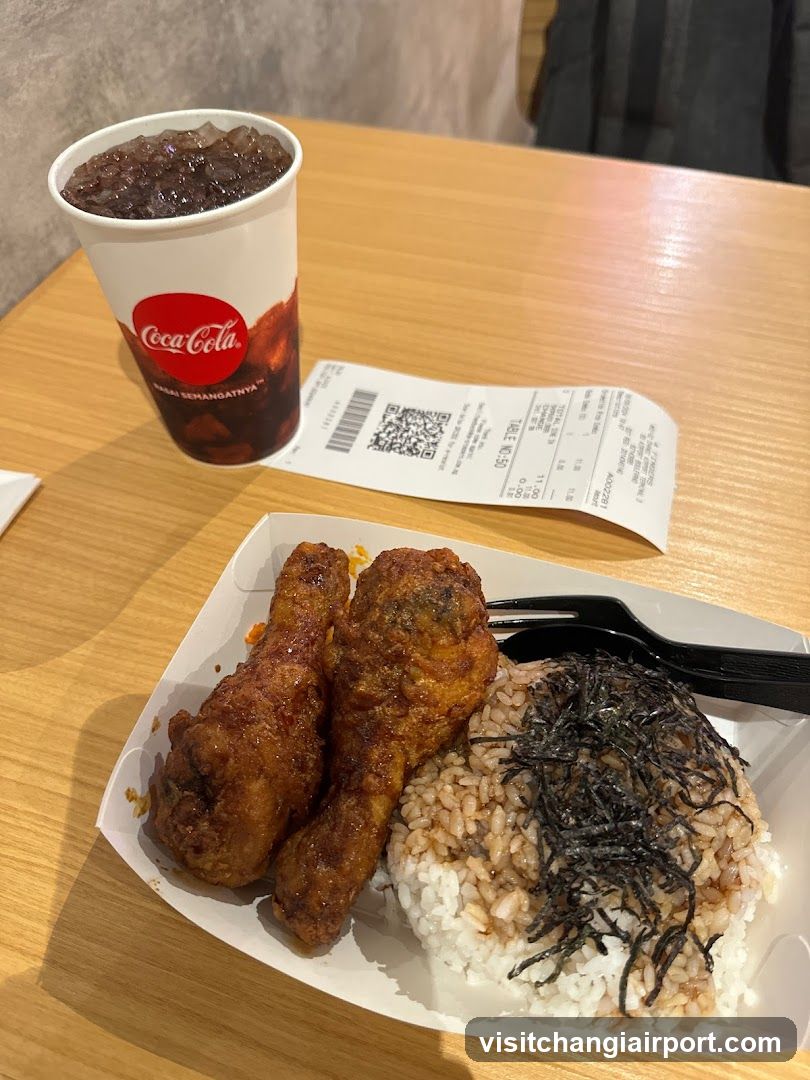 KFC Meal with Coca-Cola