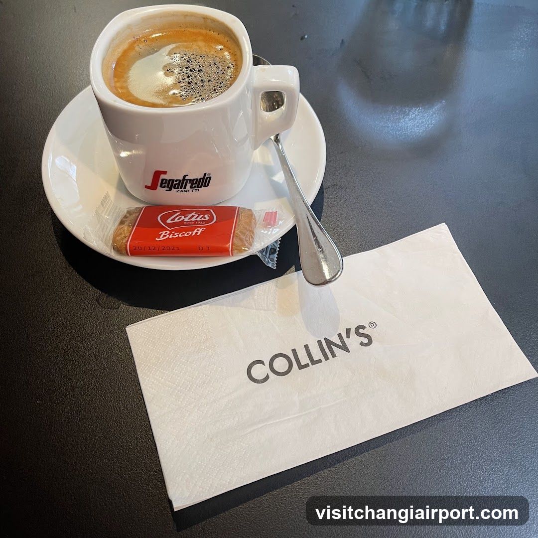Espresso and Lotus Biscoff at Collin's