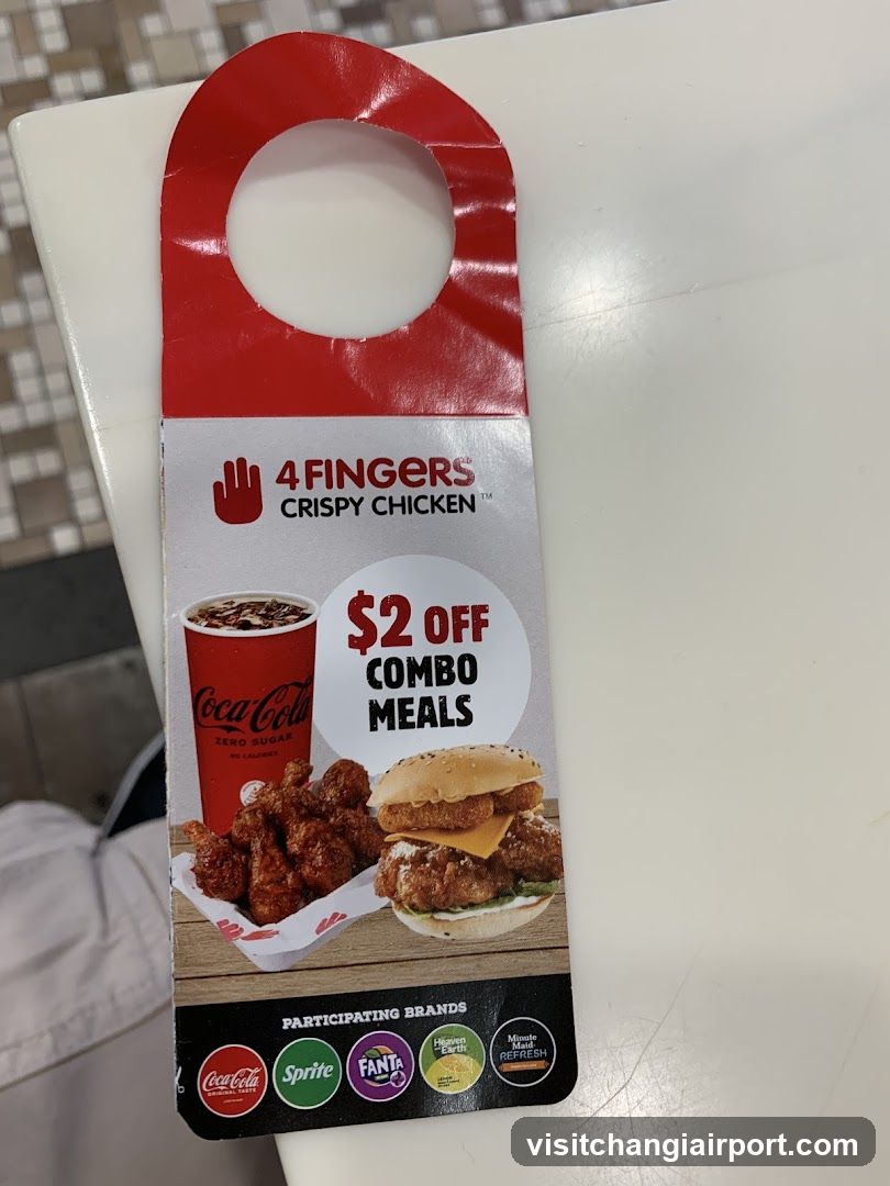 4 Fingers Crispy Chicken Promo Card