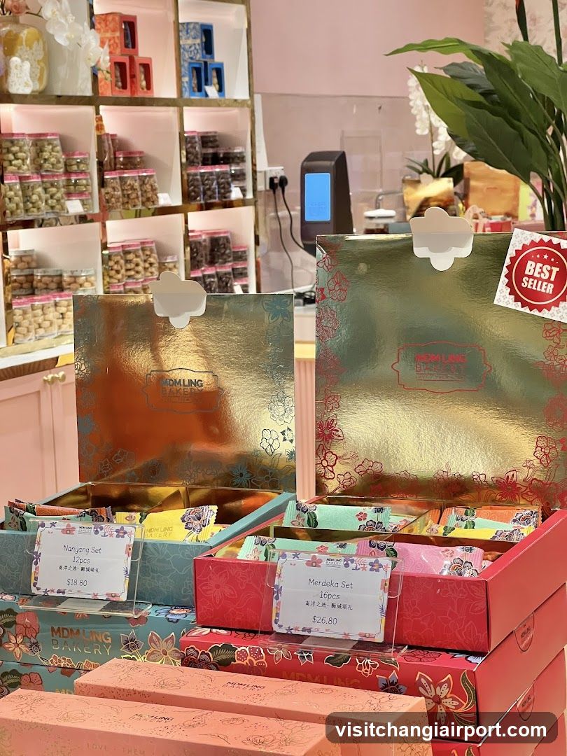 Mdm Ling Bakery Interior Display