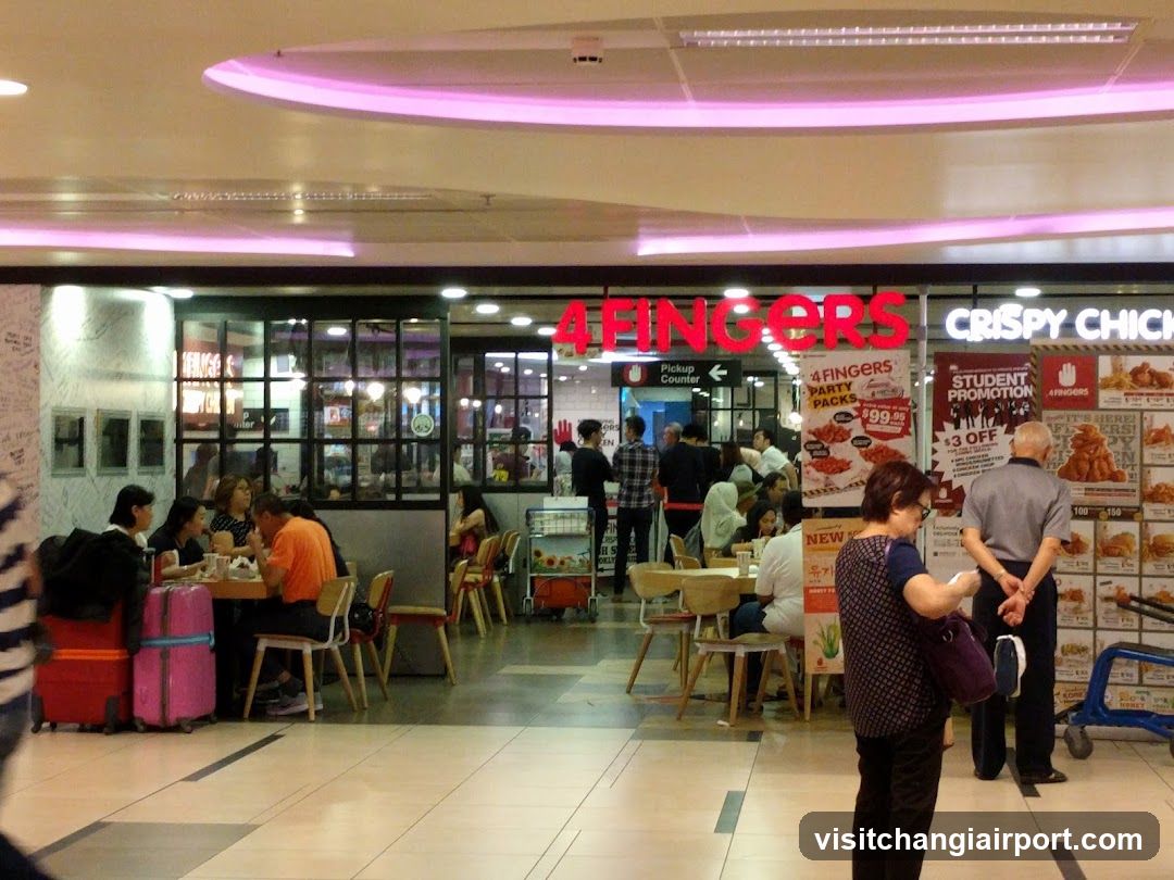 4 Fingers Restaurant Interior