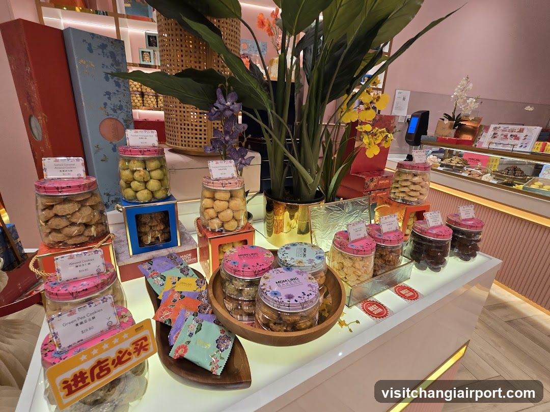 Dessert and Snack Display Counter