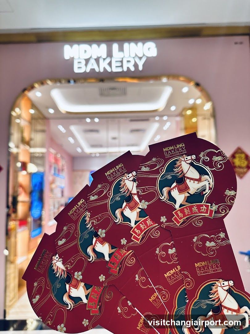 MDM Ling Bakery Red Envelope Display