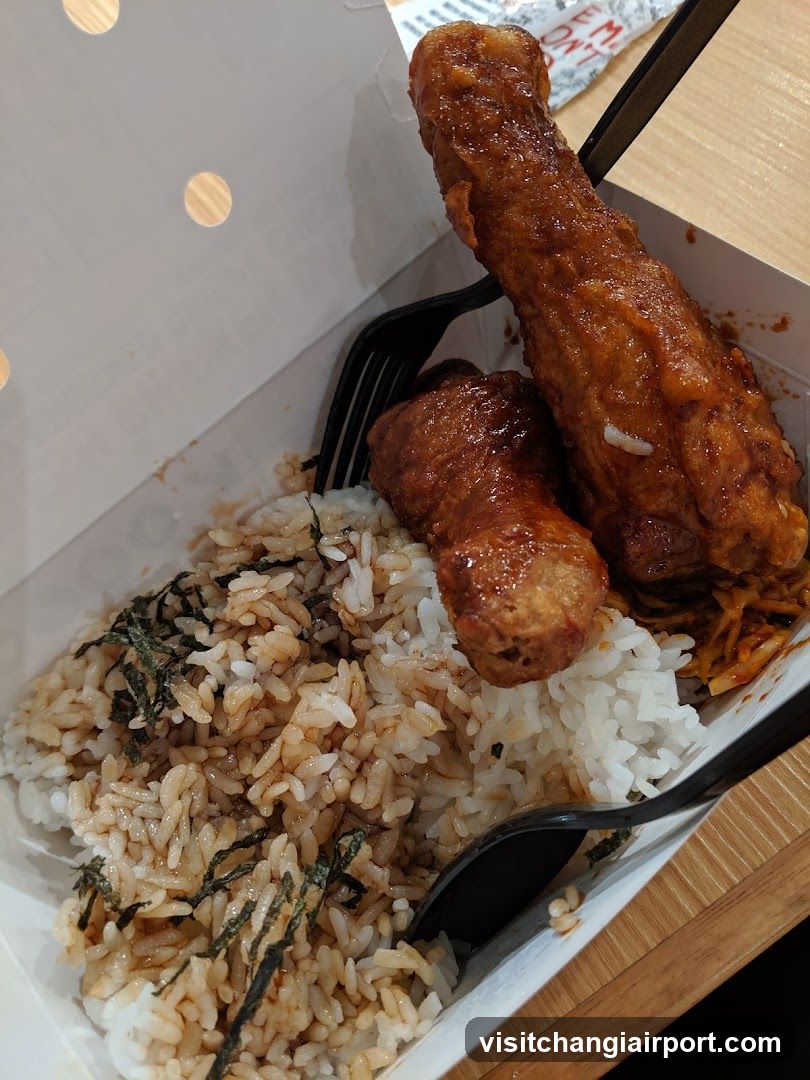 Fried Chicken Rice Bowl
