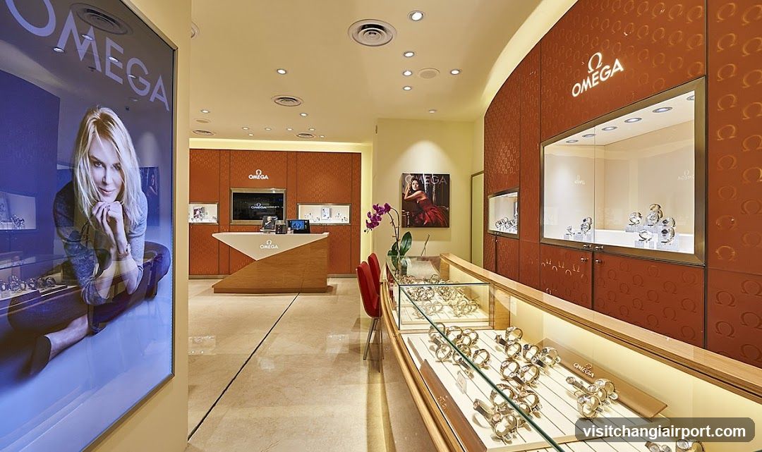 Omega Watch Store Interior