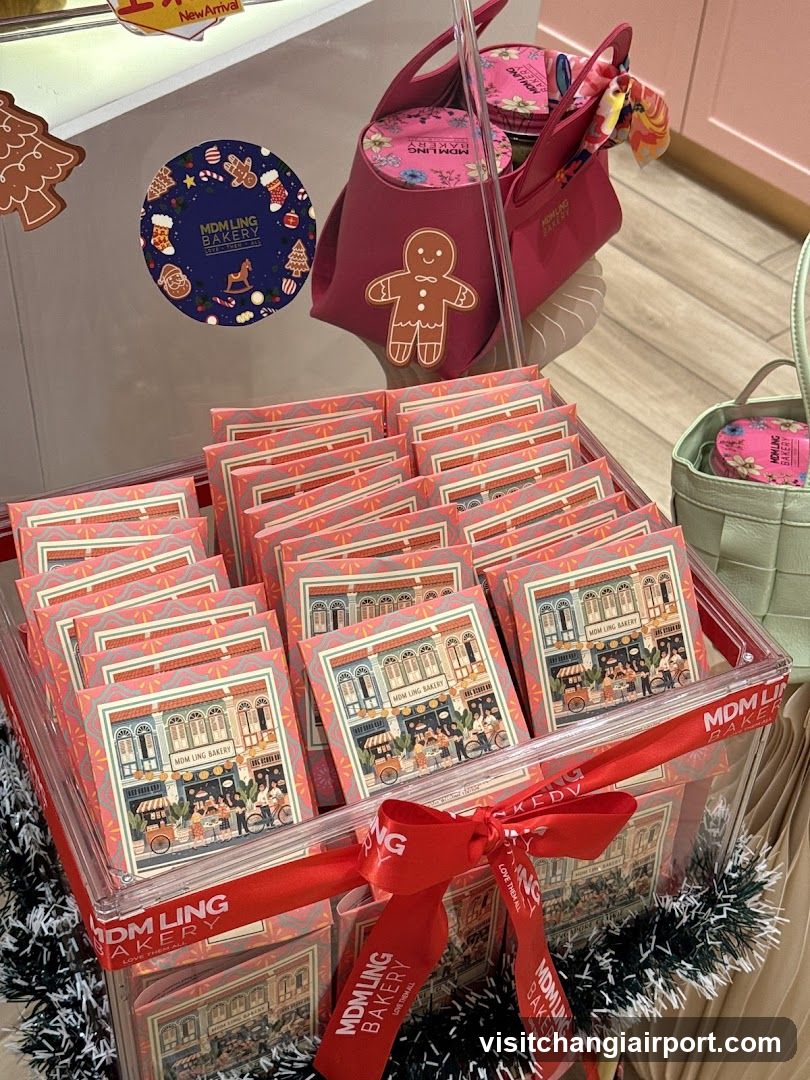 Mdm Ling Bakery Holiday Display