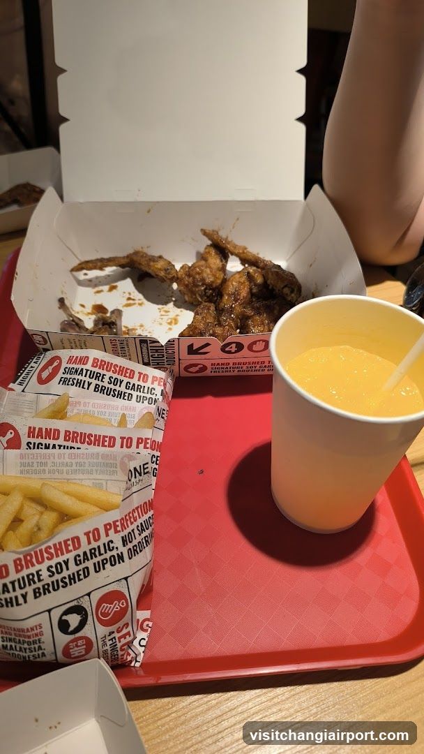 Fried Chicken and Drink Meal
