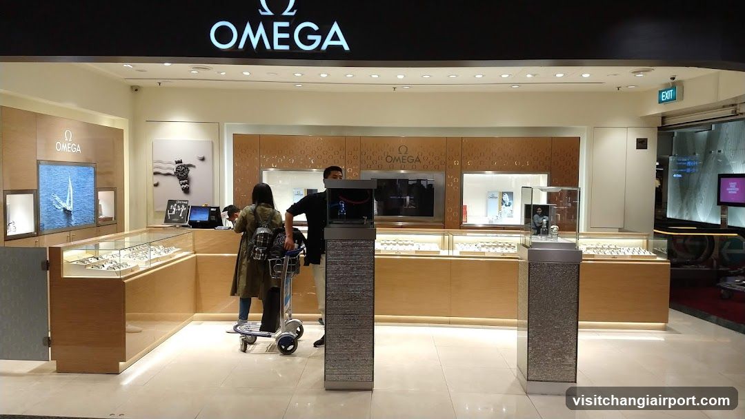 Omega Watch Store Interior