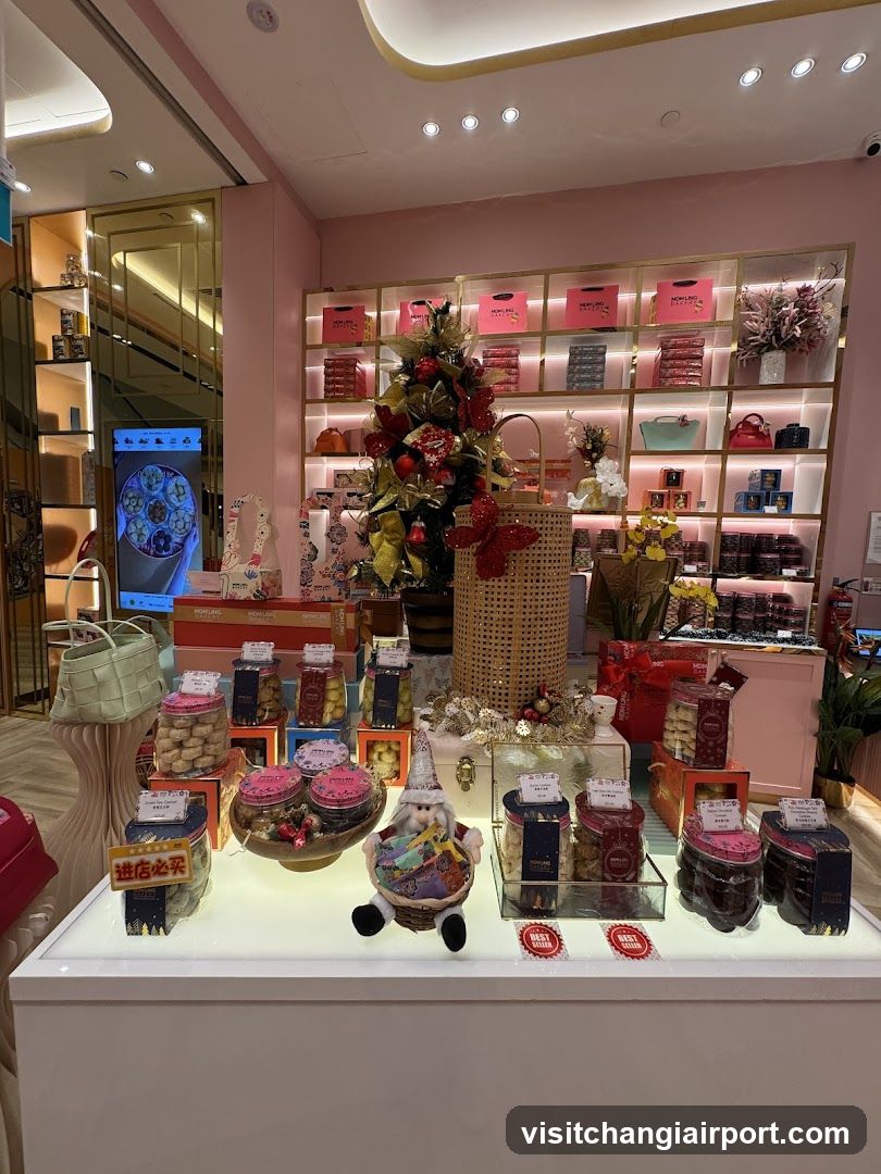 Holiday Gift Display in Retail Store