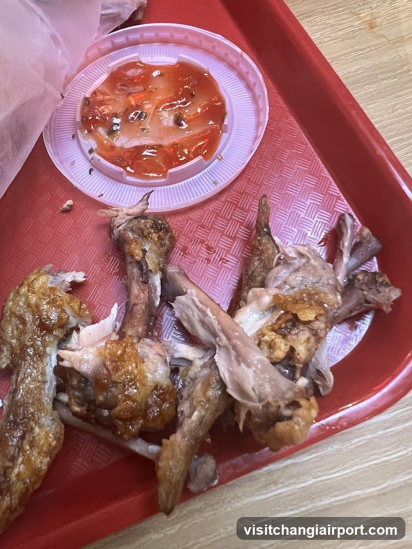 Fried Chicken with Sauce