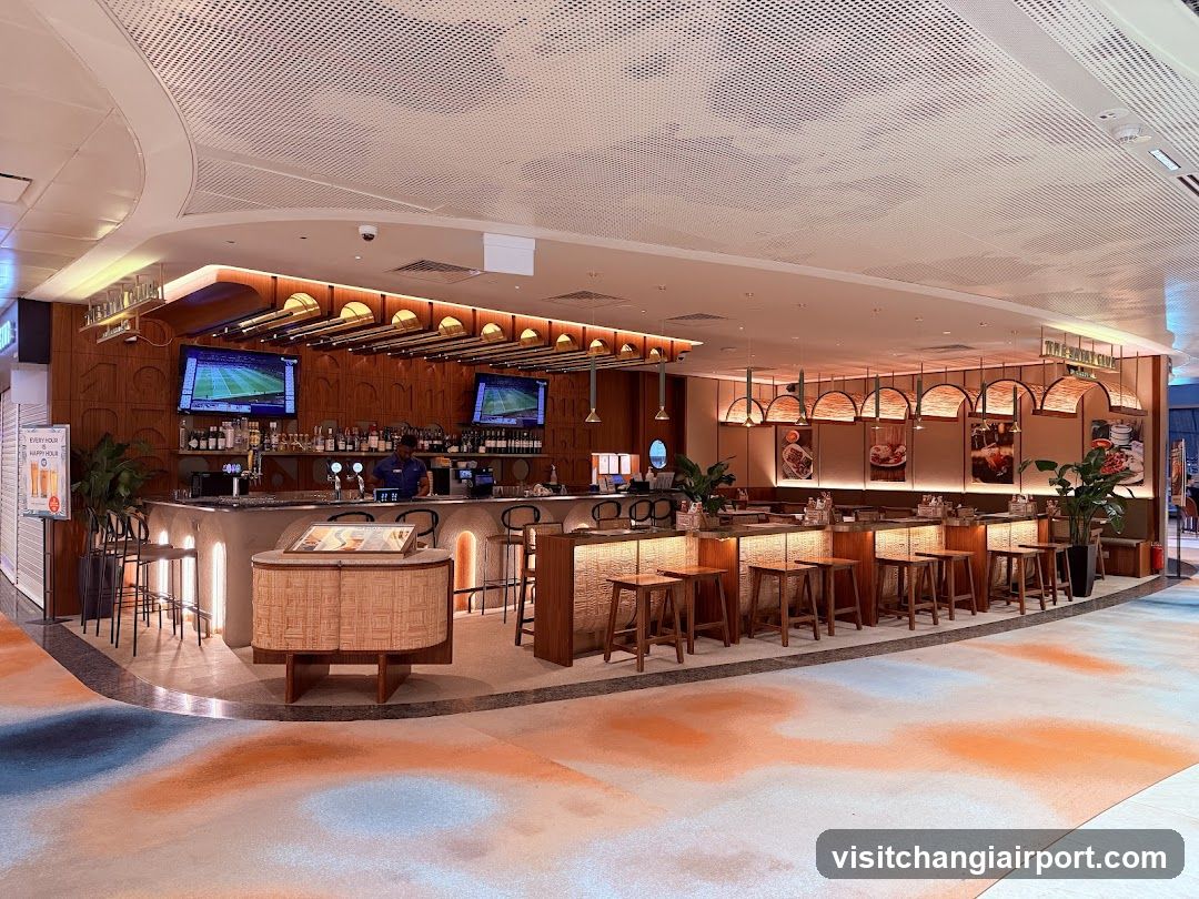 Bar Interior with Seating Area
