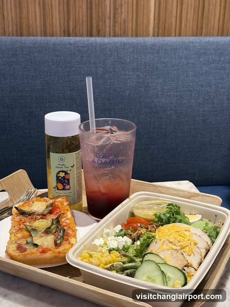 Cafe Adagio Meal Spread