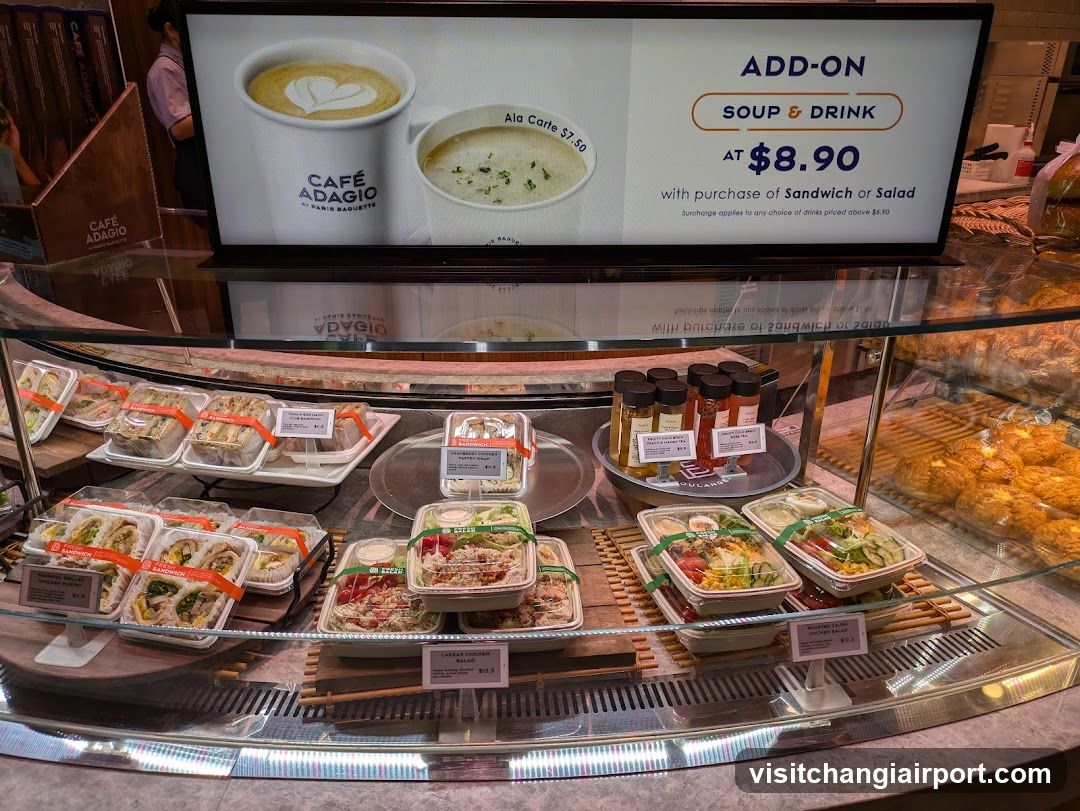 Café Adagio Food Display