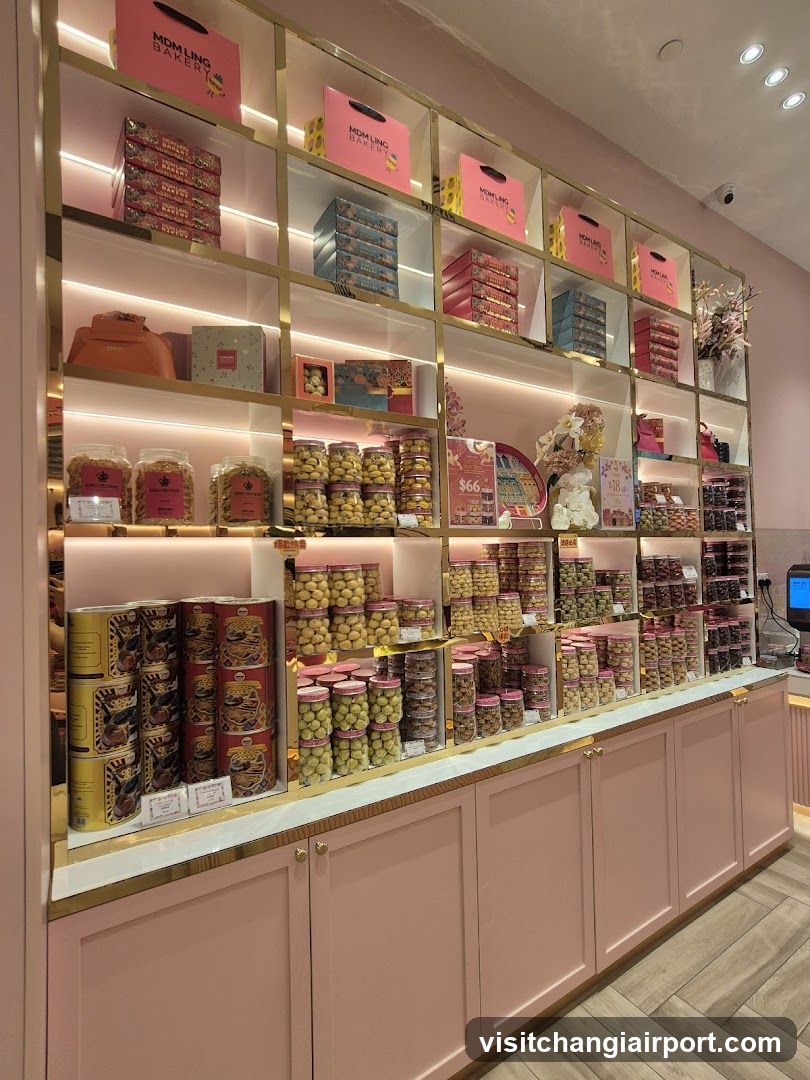 Momming Bakery Interior Display