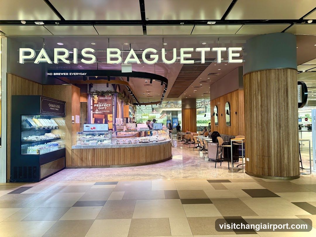Paris Baguette Changi Airport Terminal 4 Arrival