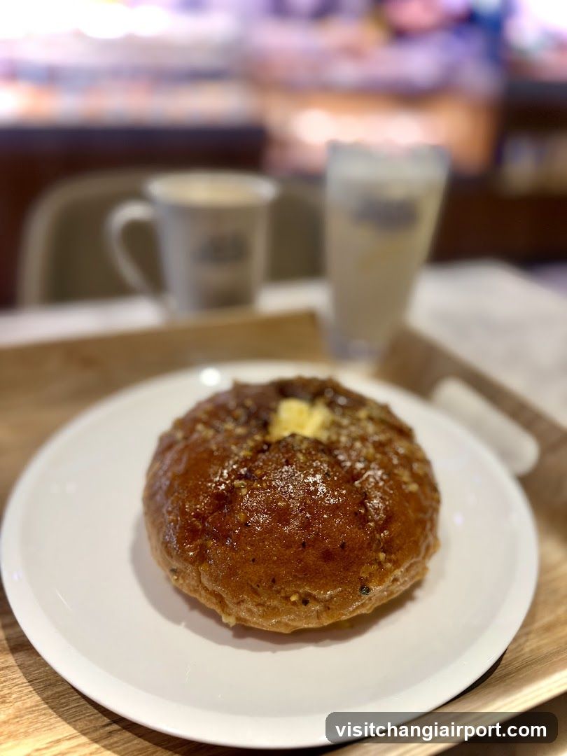 Donut with Butter and Coffee