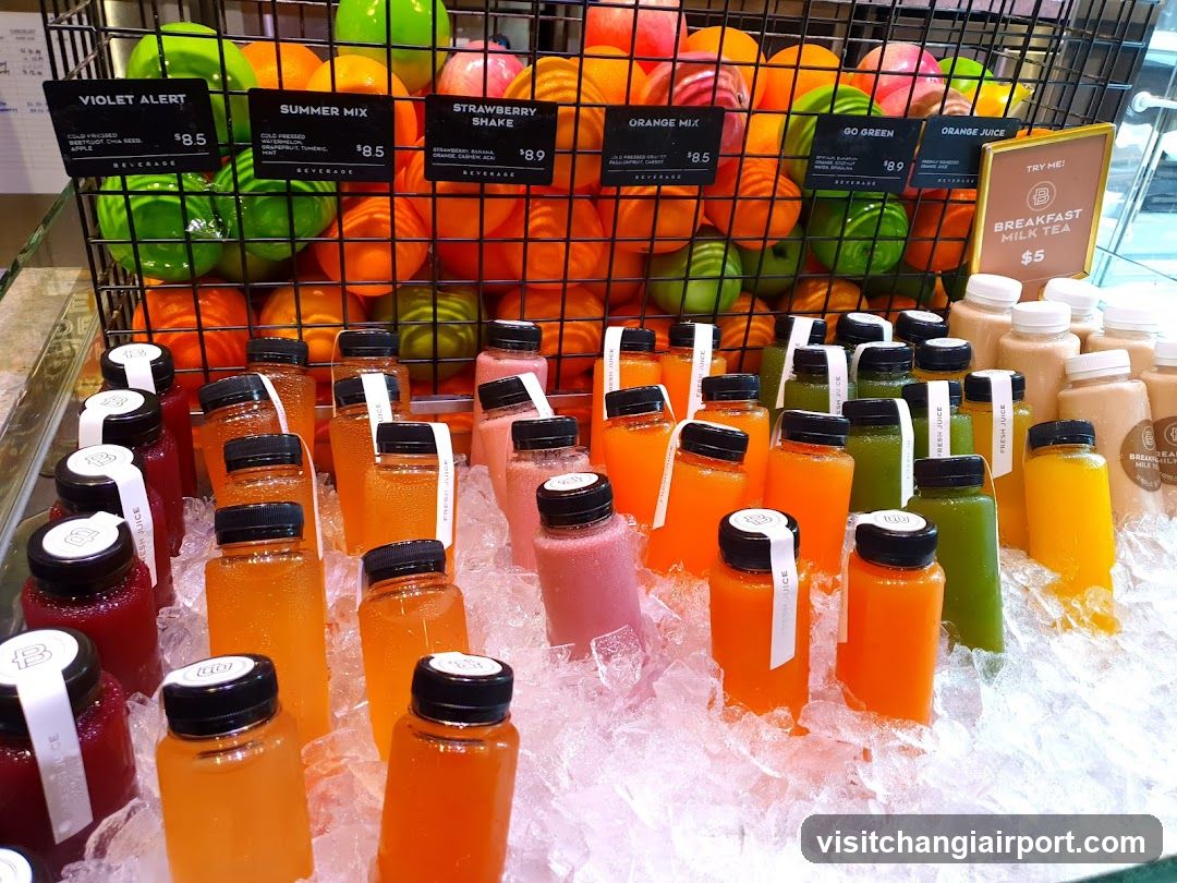 Fresh Juice Display