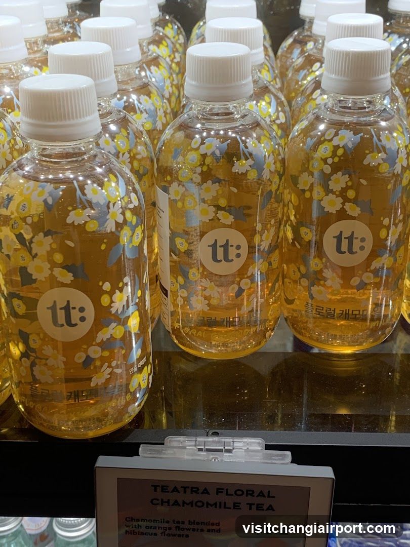 Teatra Floral Chamomile Tea Display