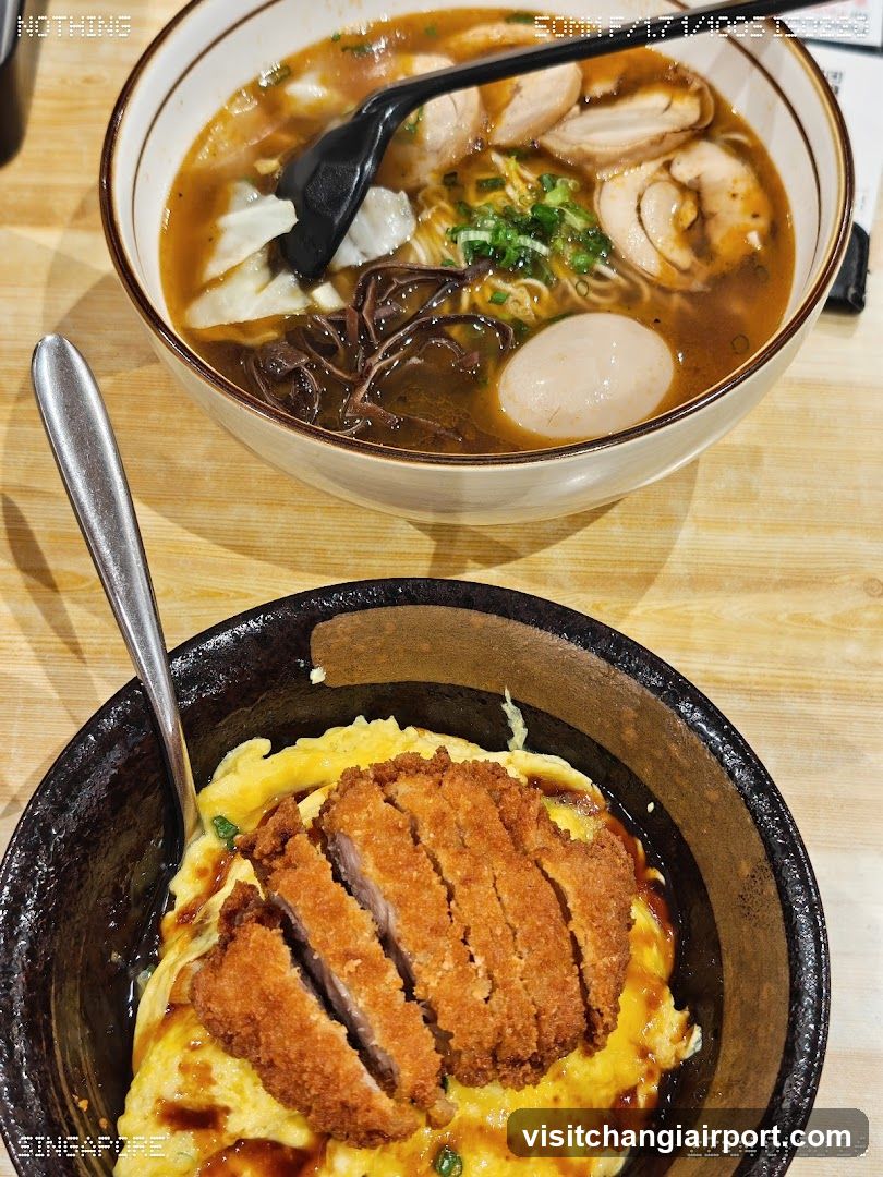 Ramen and Katsu Don Bowls