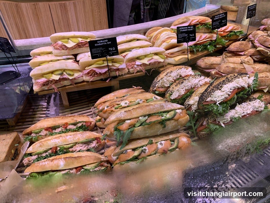 Sandwich Display Case