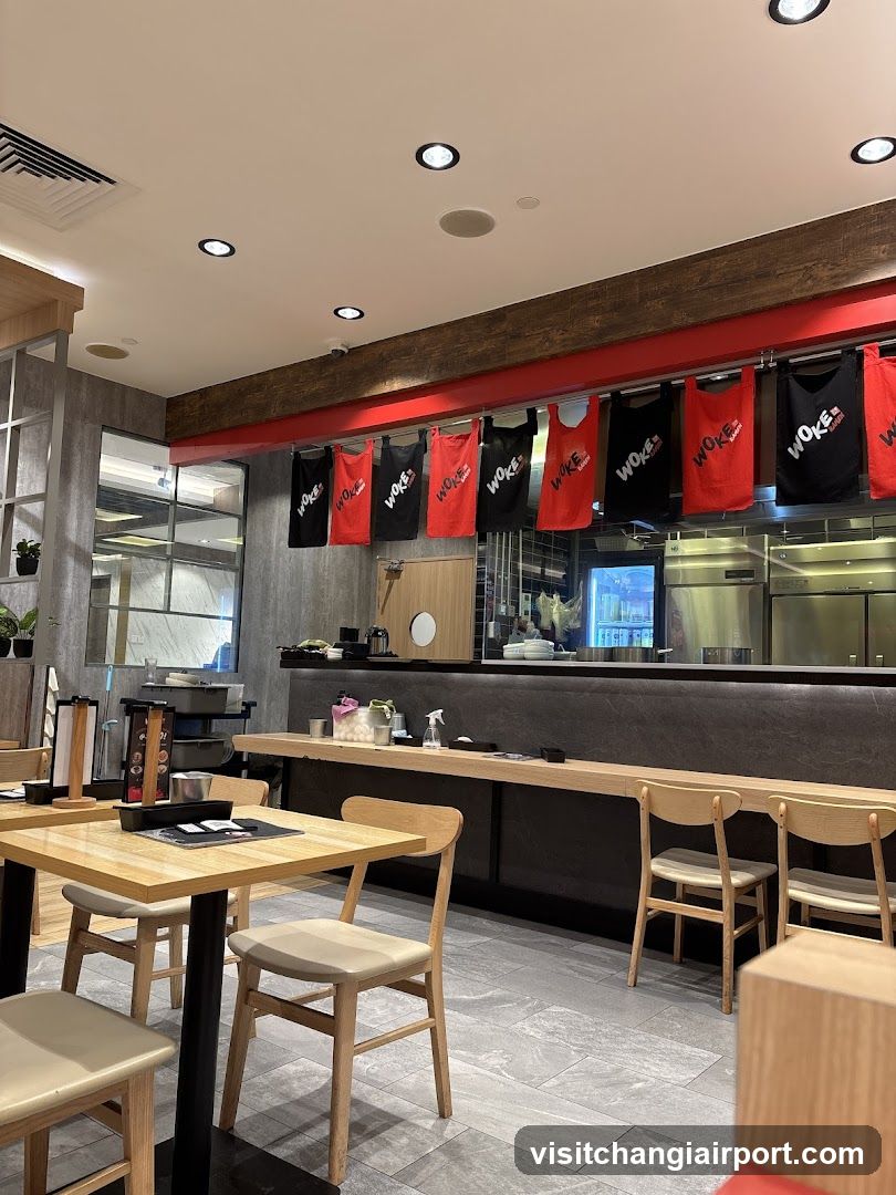 Wok Kitchen Interior