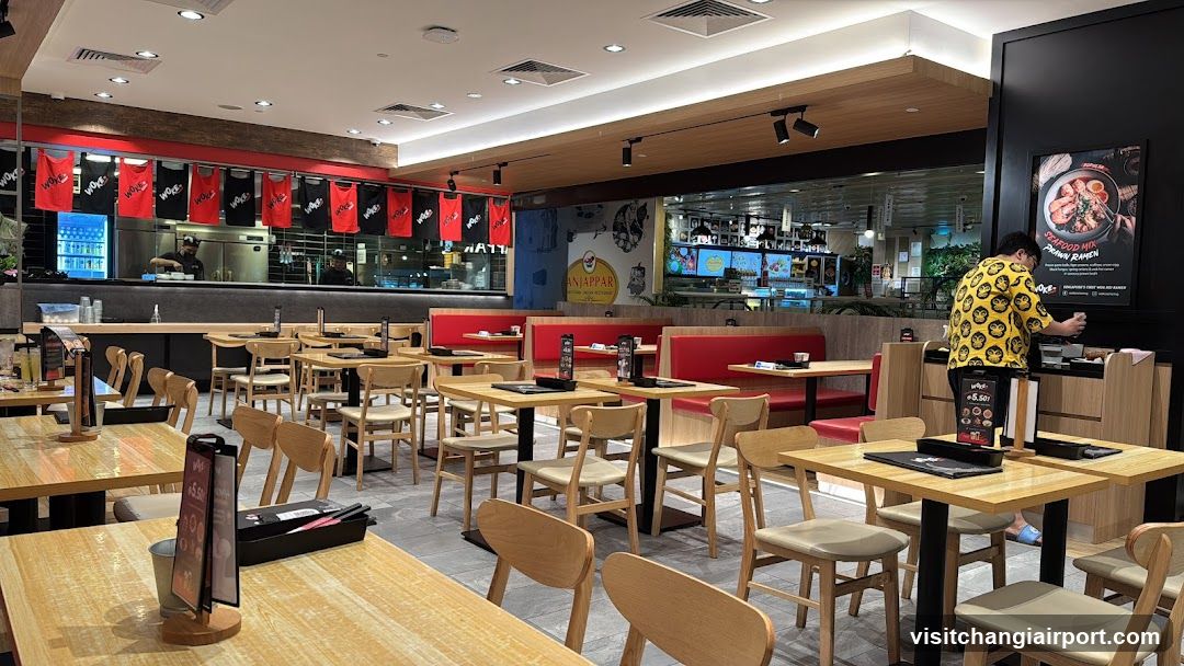 Restaurant Interior with Staff and Tables